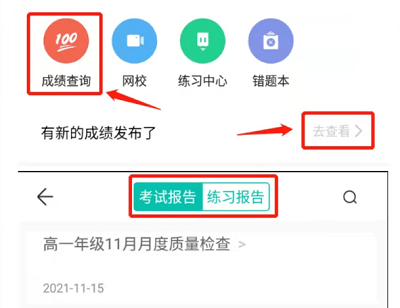 智学网成绩查询入口 app