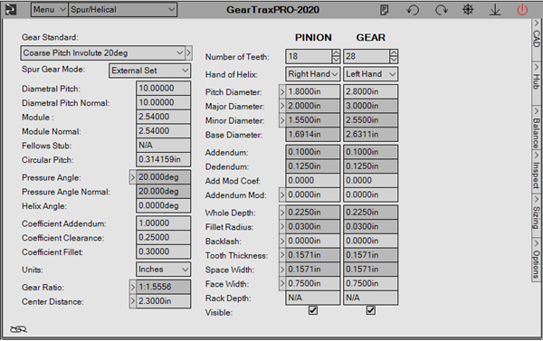 GearTrax(Solidworks齿轮插件)