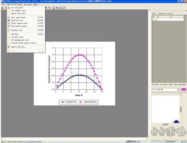 GetData Graph Digitizer