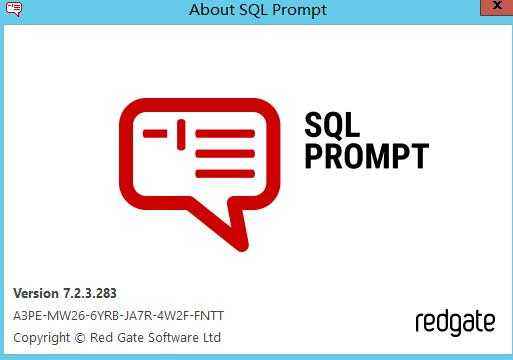 SQL语法提示插件(SQL Prompt)