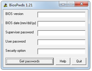 BiosPwds(BIOS密码获取器)