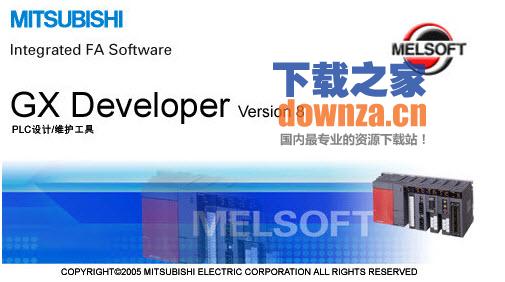 三菱PLC编程软件GX Developer(机械编程工具)