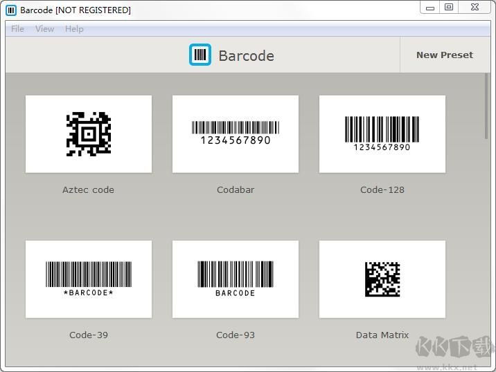 Barcode条码制作打印软件