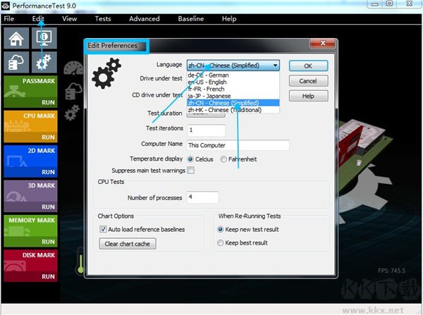 PassMark PerformanceTest性能测试工具