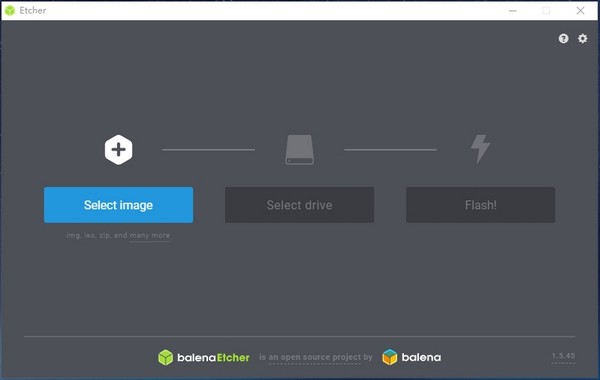 Etcher(U盘镜像制作工具)
