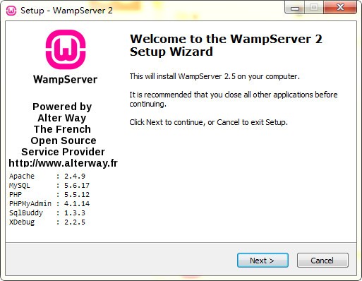 Wampserver(php环境搭建安装包)