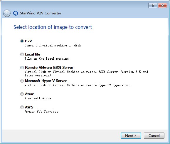 StarWind V2V Converter