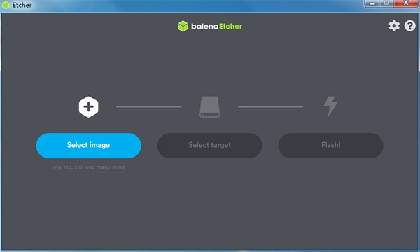 balenaEtcher镜像刻录工具