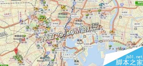 pokemongo日本稀有精灵经纬坐标介绍 皮卡丘妙蛙种子位置